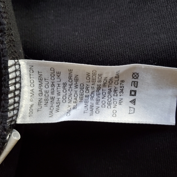 Vineyard Vines Navy Pima Cotton 1/4 Zip Pullover - Picture 5 of 5